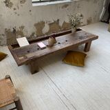 Brutally artisanal oak coffee table