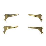 Brass showcase