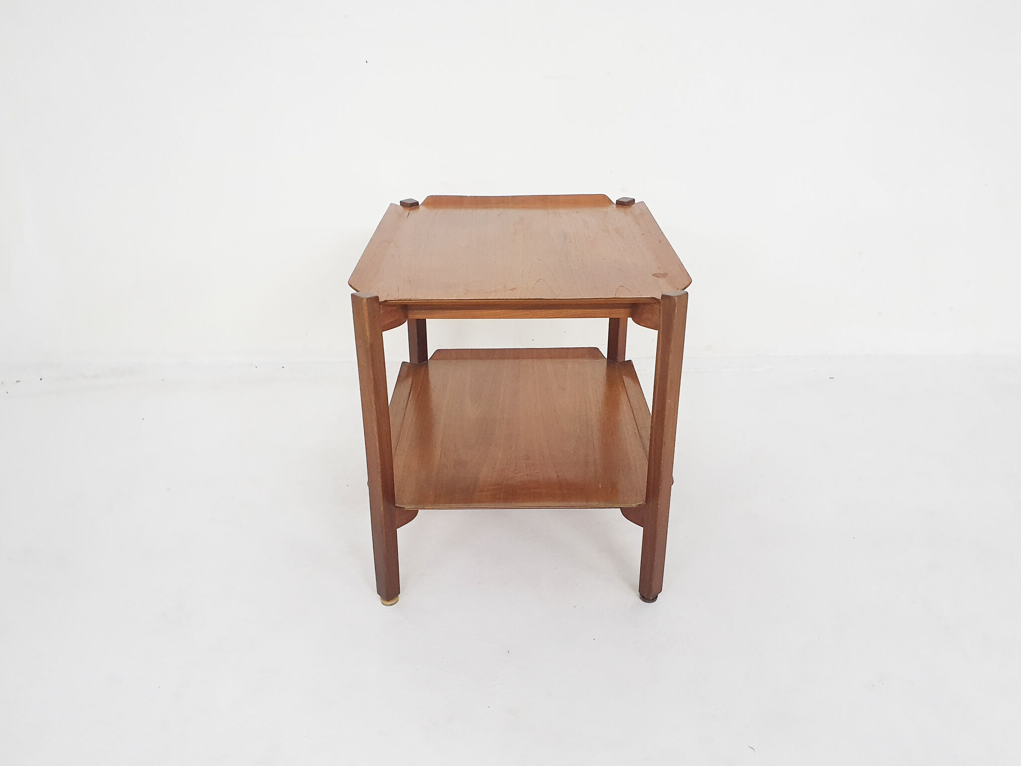 Mid-century teak side table, The Netherlands 1950's