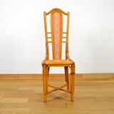 6 bamboo chairs & fabrics 1970-1980