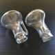 Pair of glass jugs