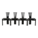 Set of 4 dining chairs "Totem" by Torstein Nilsen