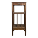 Meuble à partitions 1900 en noyer à casiers et un tiroir