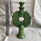 Tamegroute pottery candle holder