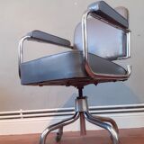 Vintage office chair, industrial decoration from the 1950s Ronéo!!
