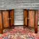 Pair of notches in marquetry style Louis XVI XIX century