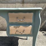 Vintage 1960s desk with curved legs