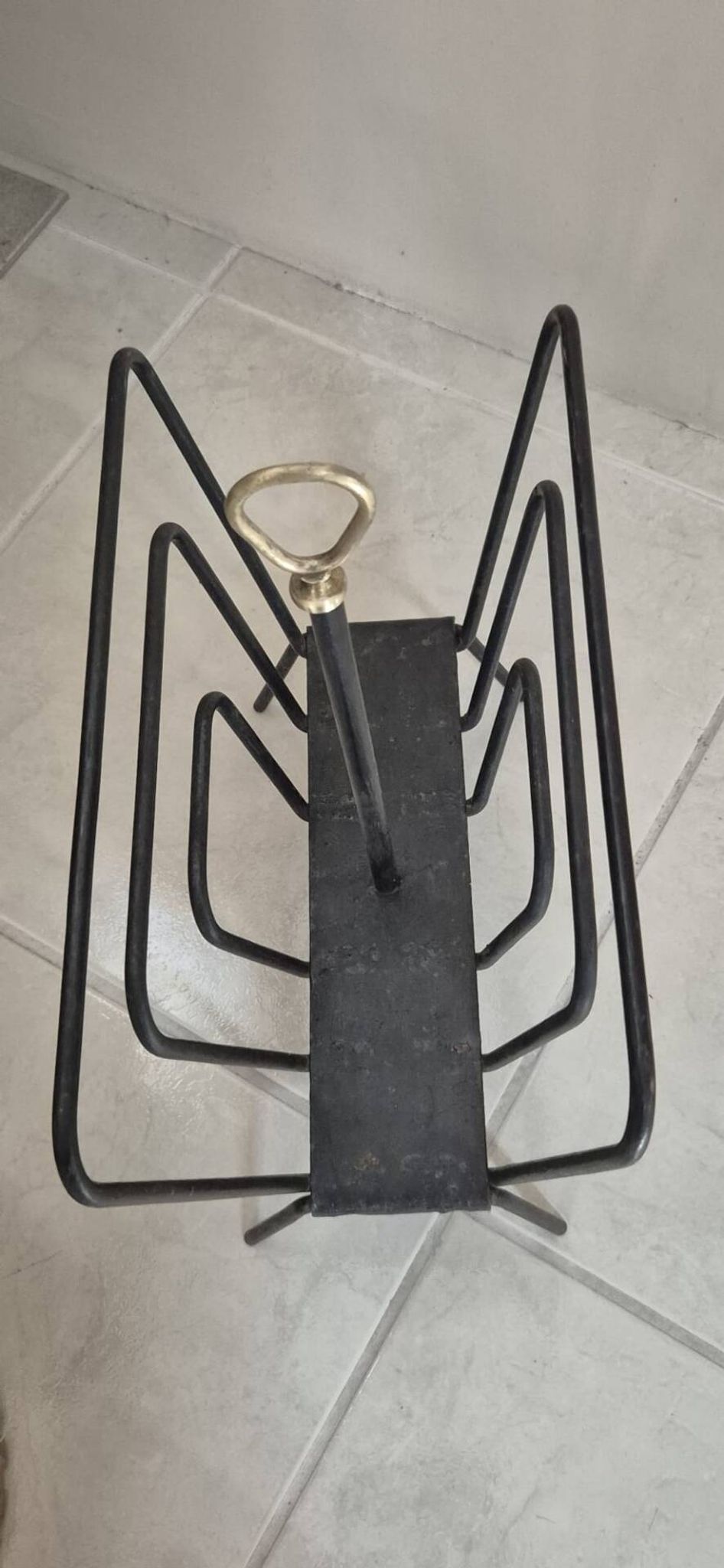 Porte revues métal 1950