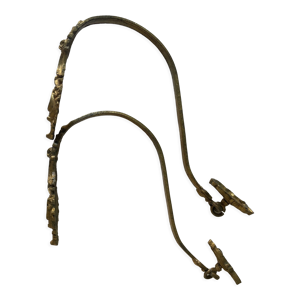Paire de porte embrasses en bronze