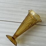 Vase ambré Art déco