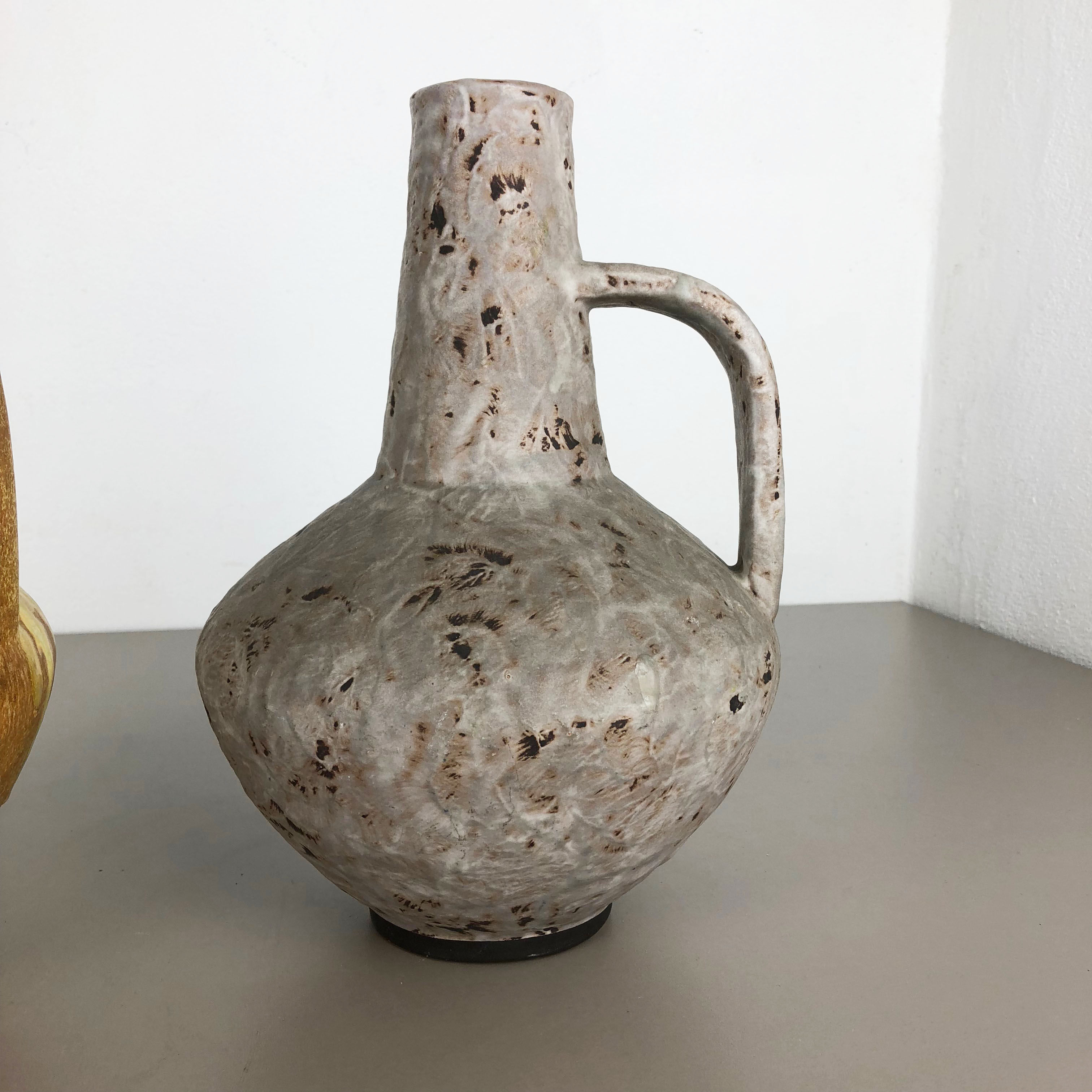 Set of 2 Ceramic Pottery Vase Heinz Siery Carstens Tönnieshof, Germany, 1970s