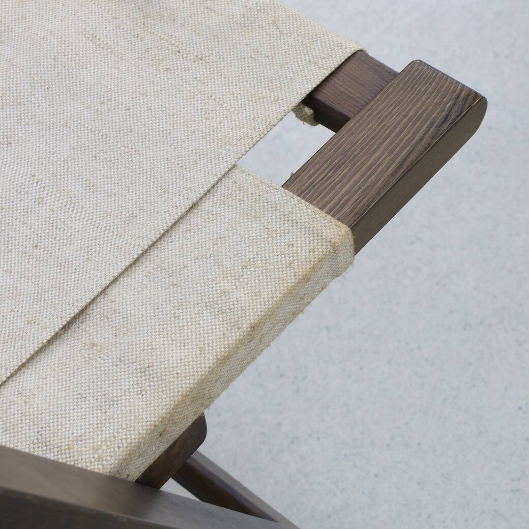 6x Vintage Safari Style Folding Chair