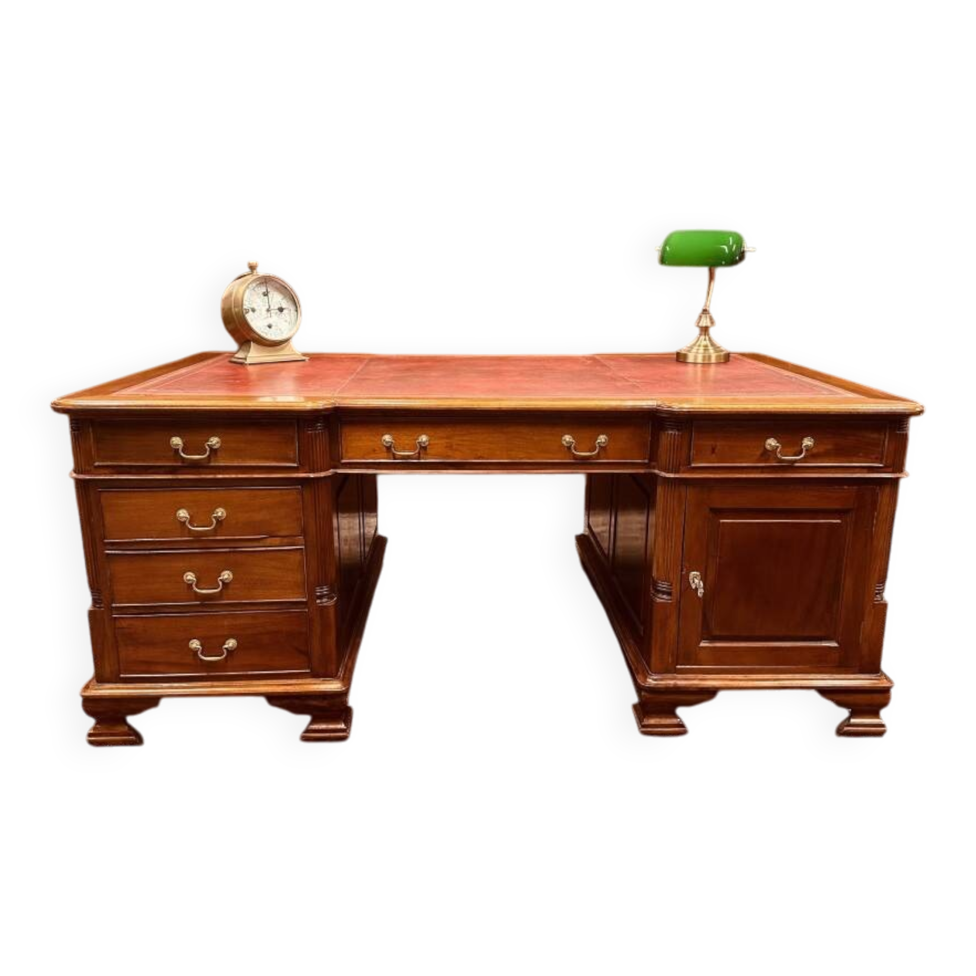 Antique English Desk Partnerdesk