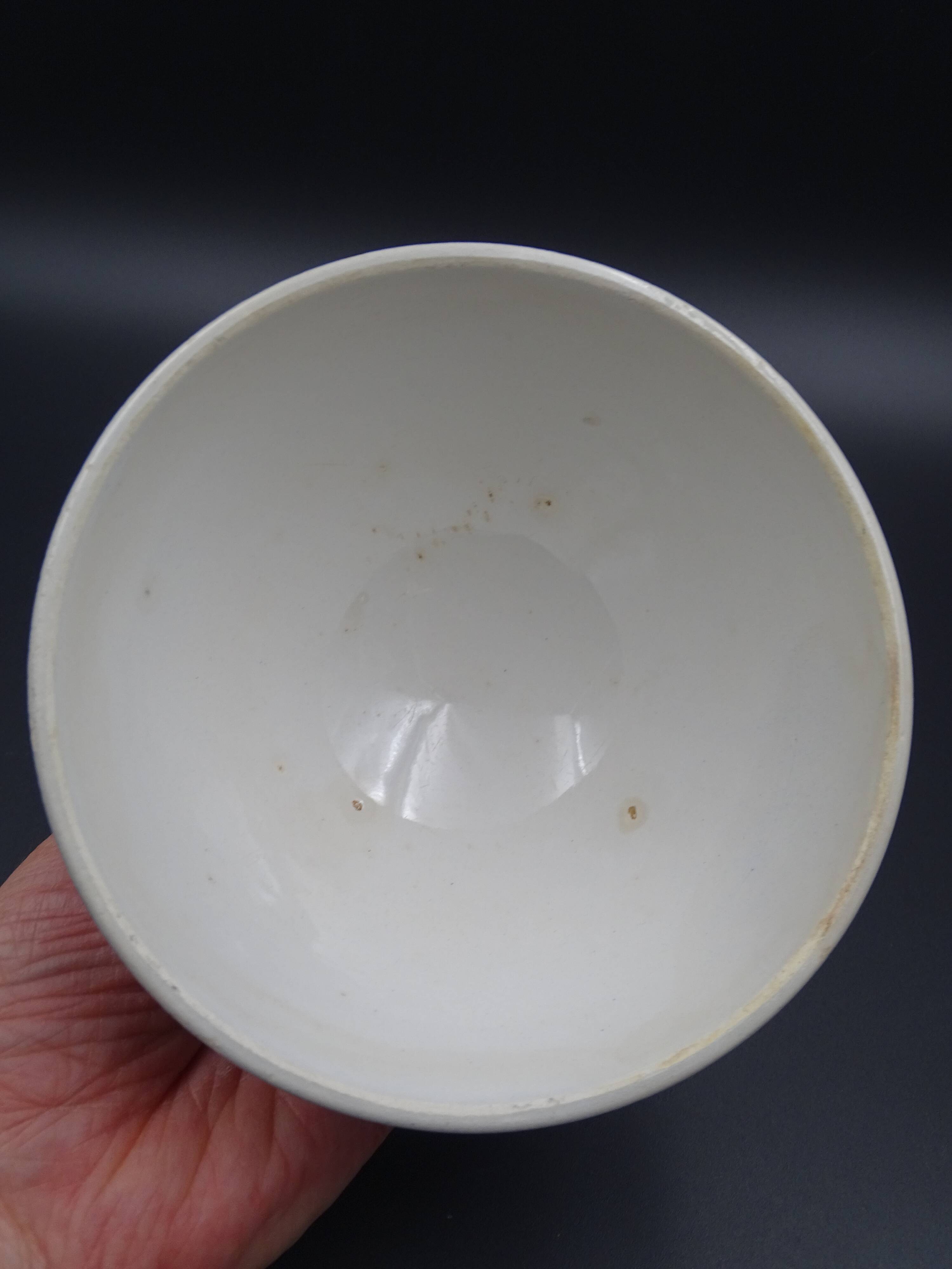 Bowl with earthenware parrots from Badonviller - circa 1940