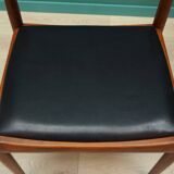 Set of four teak chairs, Danish design, 1970s, designer: Kai Kristiansen, m