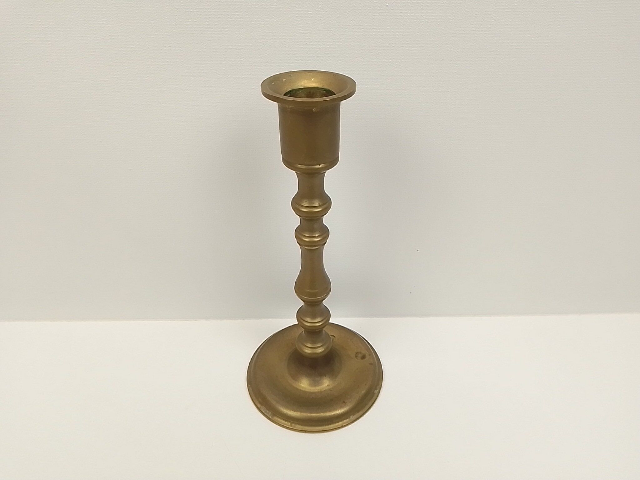 Brass candle holder 17 cm