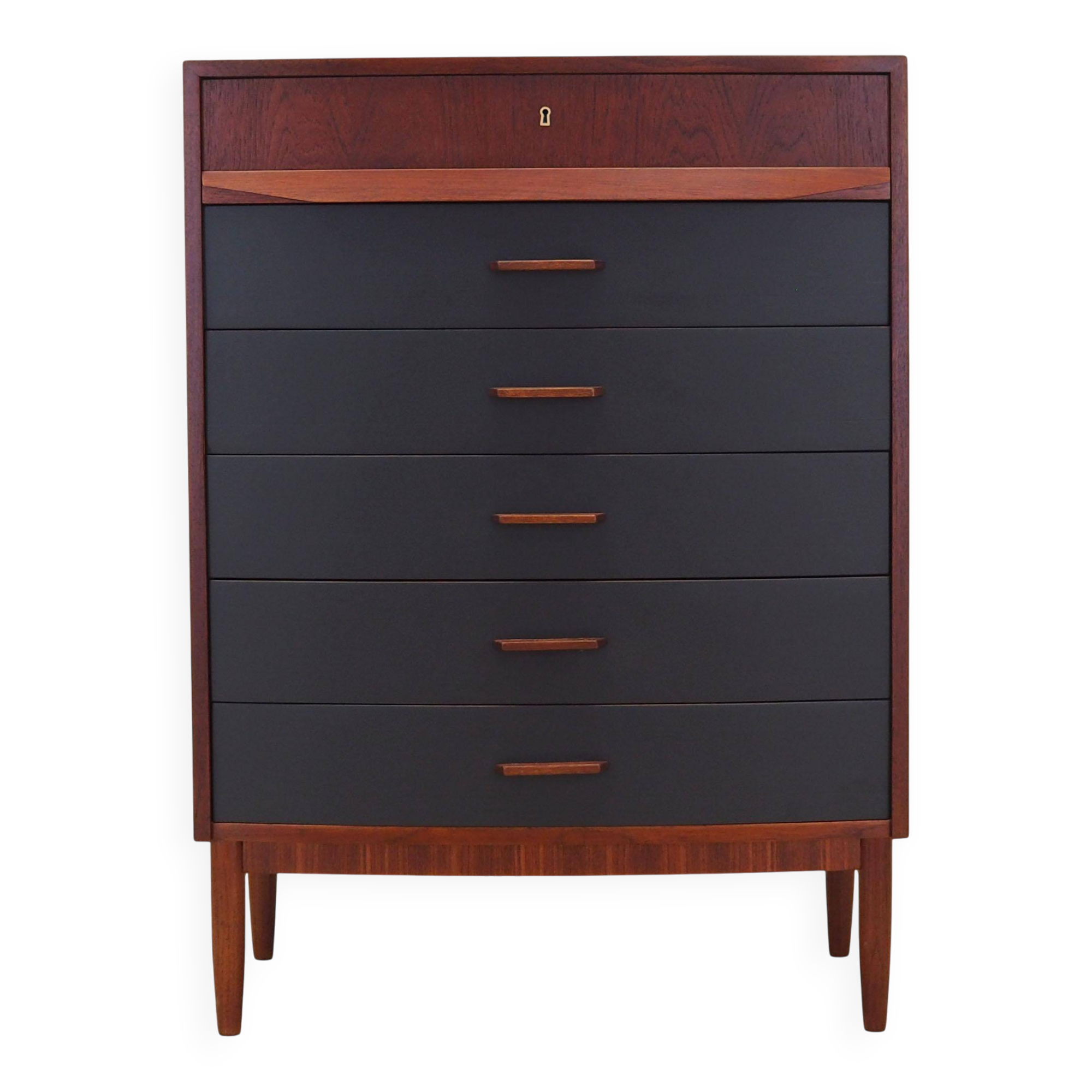 Commode en teck, design danois, années 1970, production : Danemark
