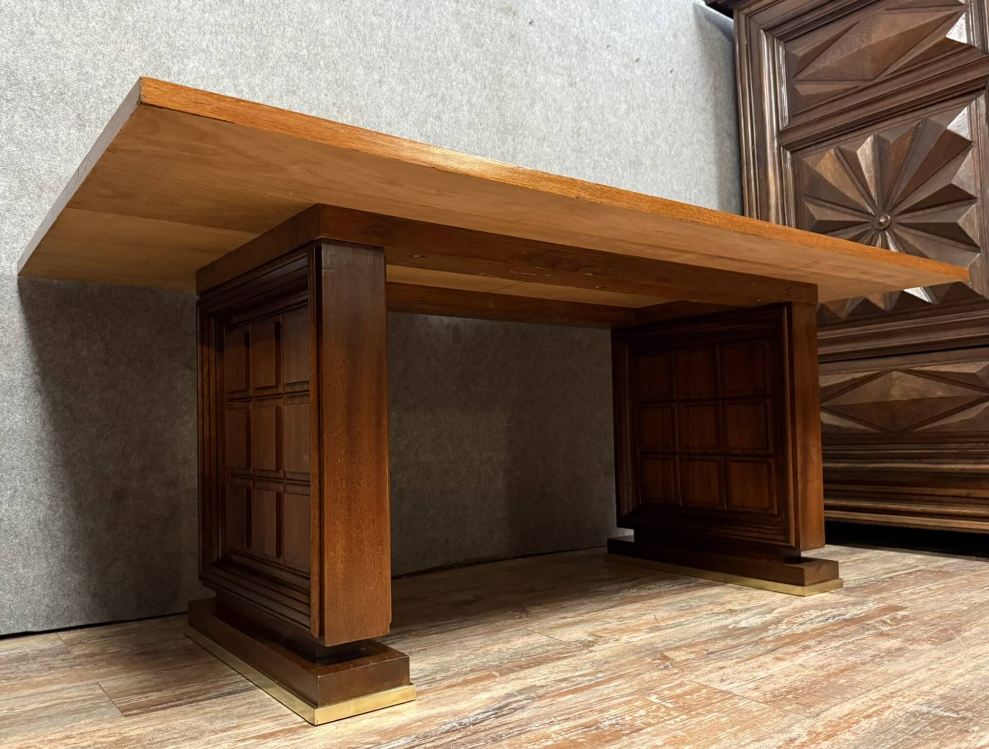 Art Deco period desk or conference table