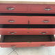 Vintage terracotta chest of drawers