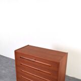 Mid-Century Danish Teak Chest of Drawers, 1960s