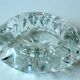 1970s vintage - lead crystal glass ashtray