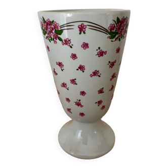 Vintage-Mazagran pink floral pattern