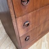 Teak chest of drawers