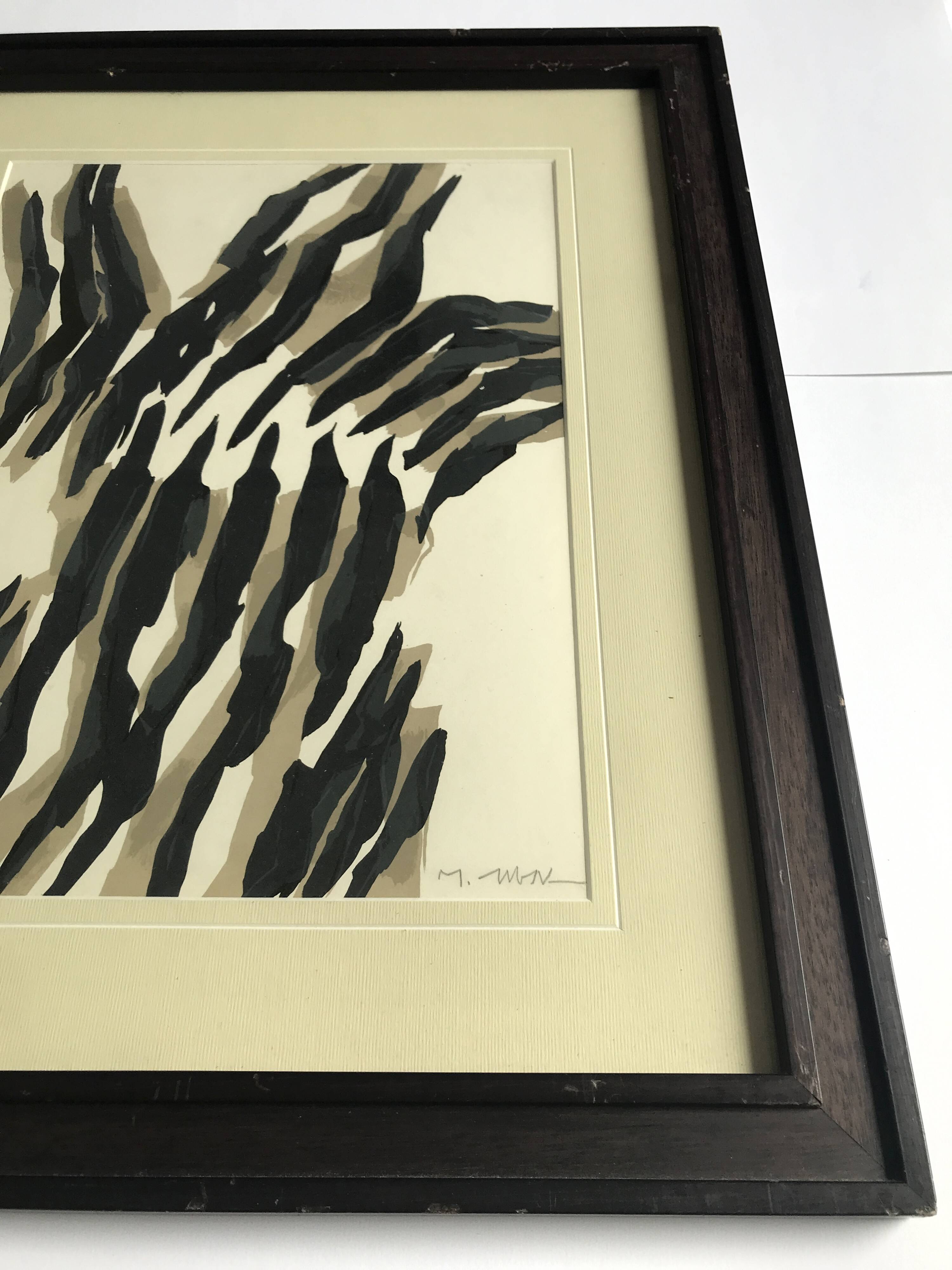 Raoul Ubac, elementary torsos, 1964. original lithograph.