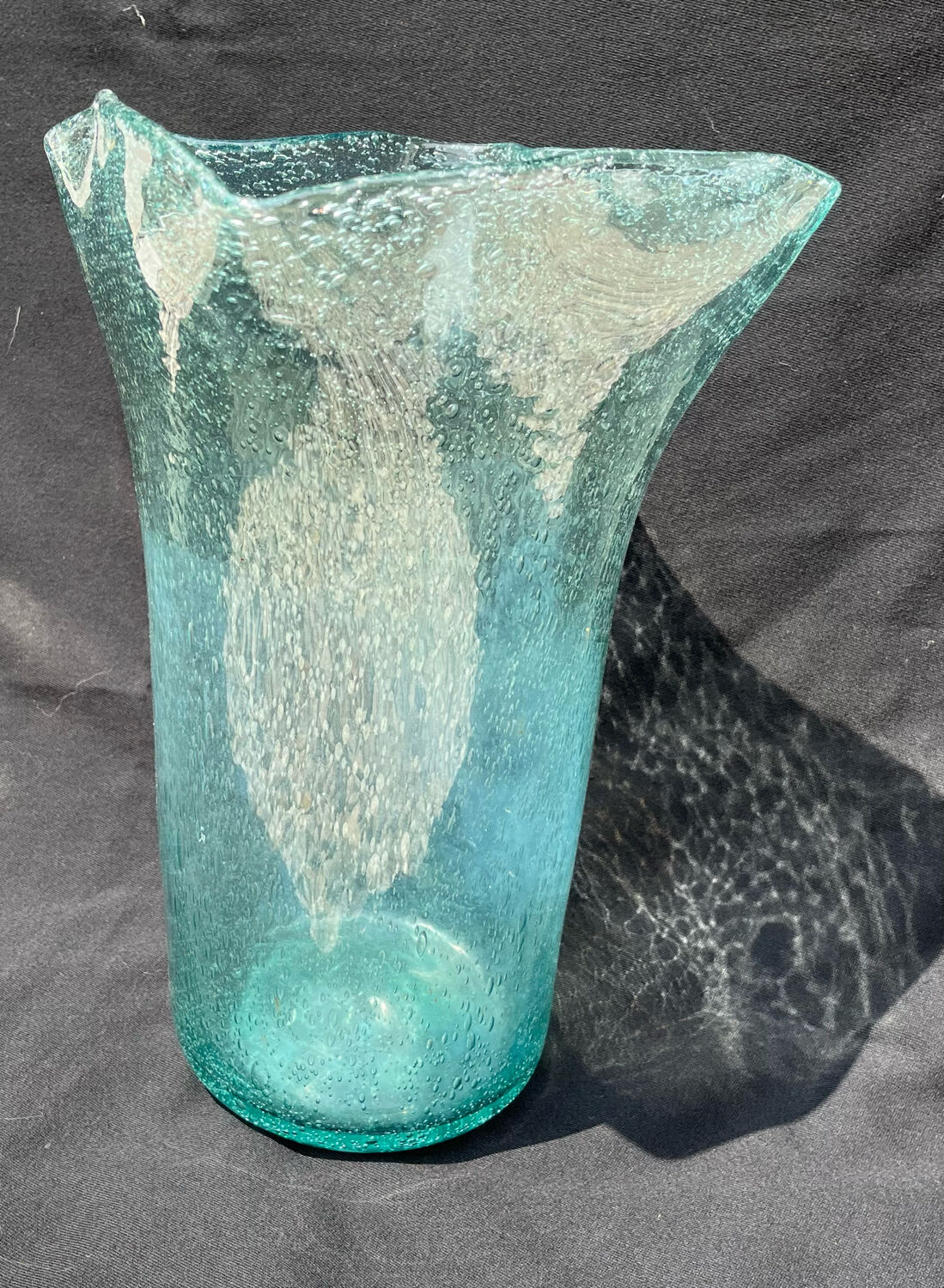 Vase Biot bleu