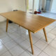 Scandinavian wooden table