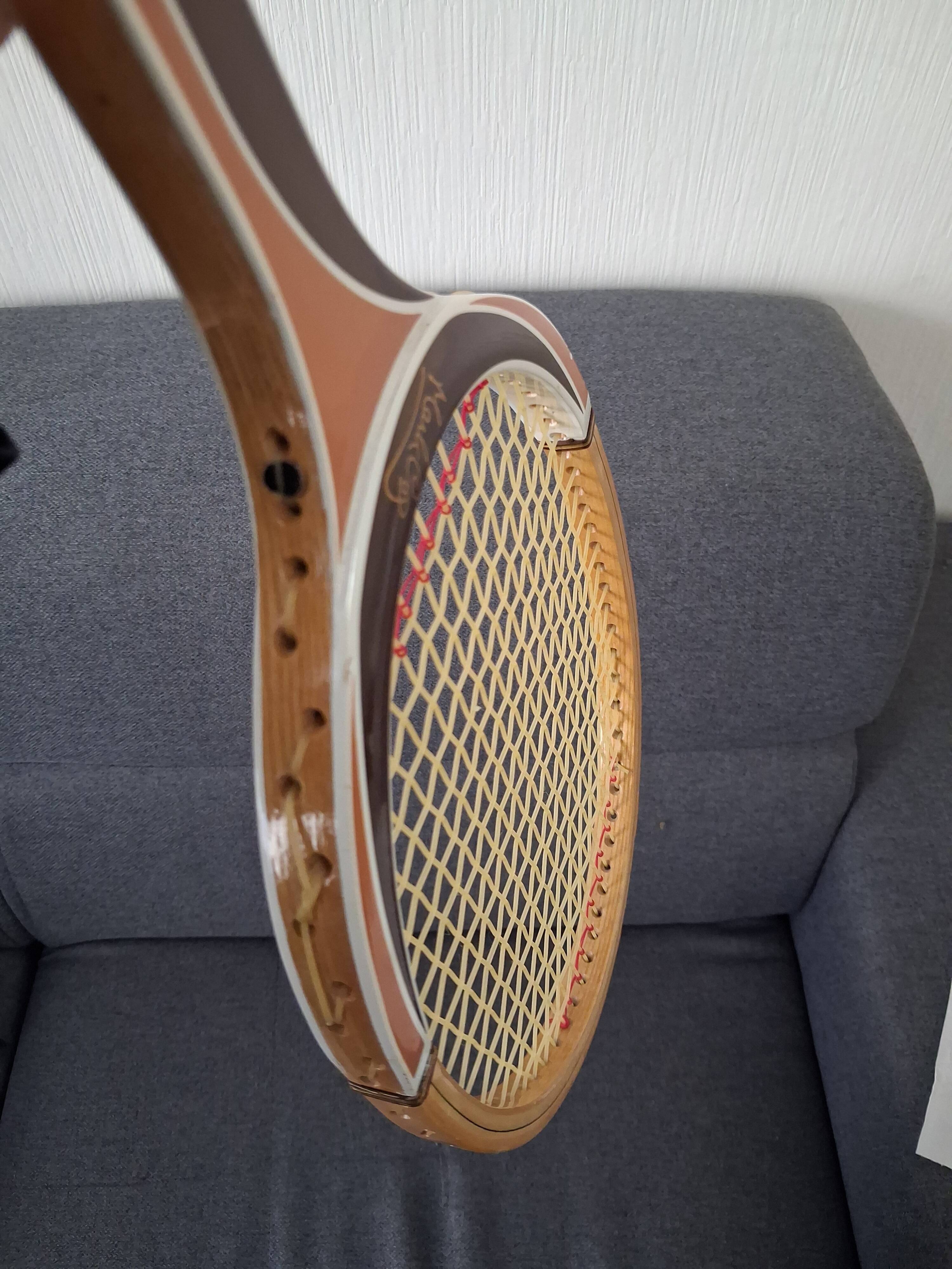Dunlop Court Ace tennis racket Mark Cox