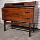 Vintage Scandinavian secretary Arne Wahl Iversen 1960 rosewood