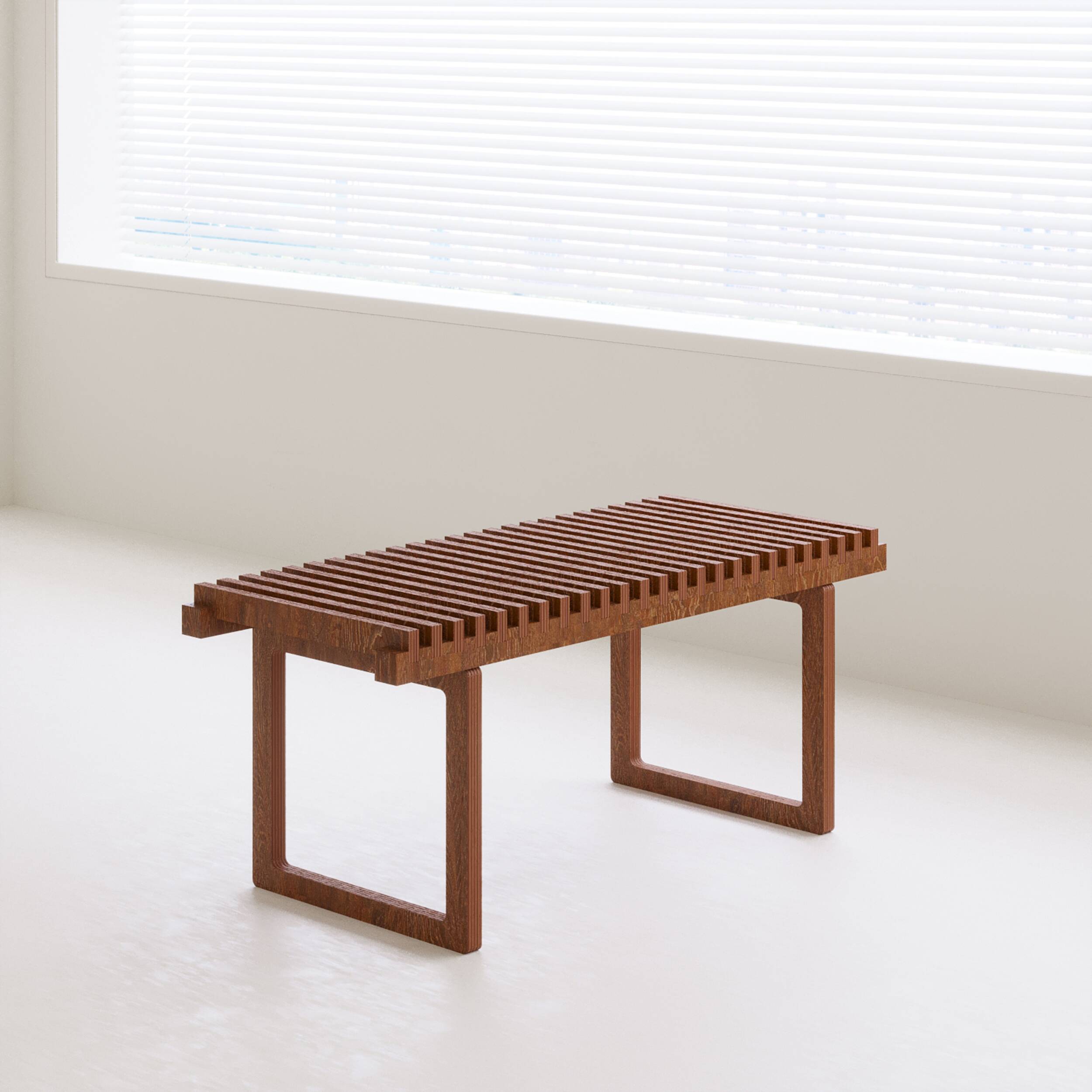 Handmade Contemporary Wood Benches