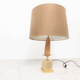 Vintage French corn table lamp, 1970s