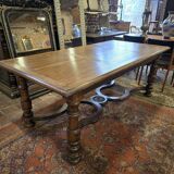 oak farm table