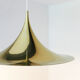 Semi brass hanging lamp design Claus Bonderup & Thorsten Thorup for Fog-Morup, Denmark