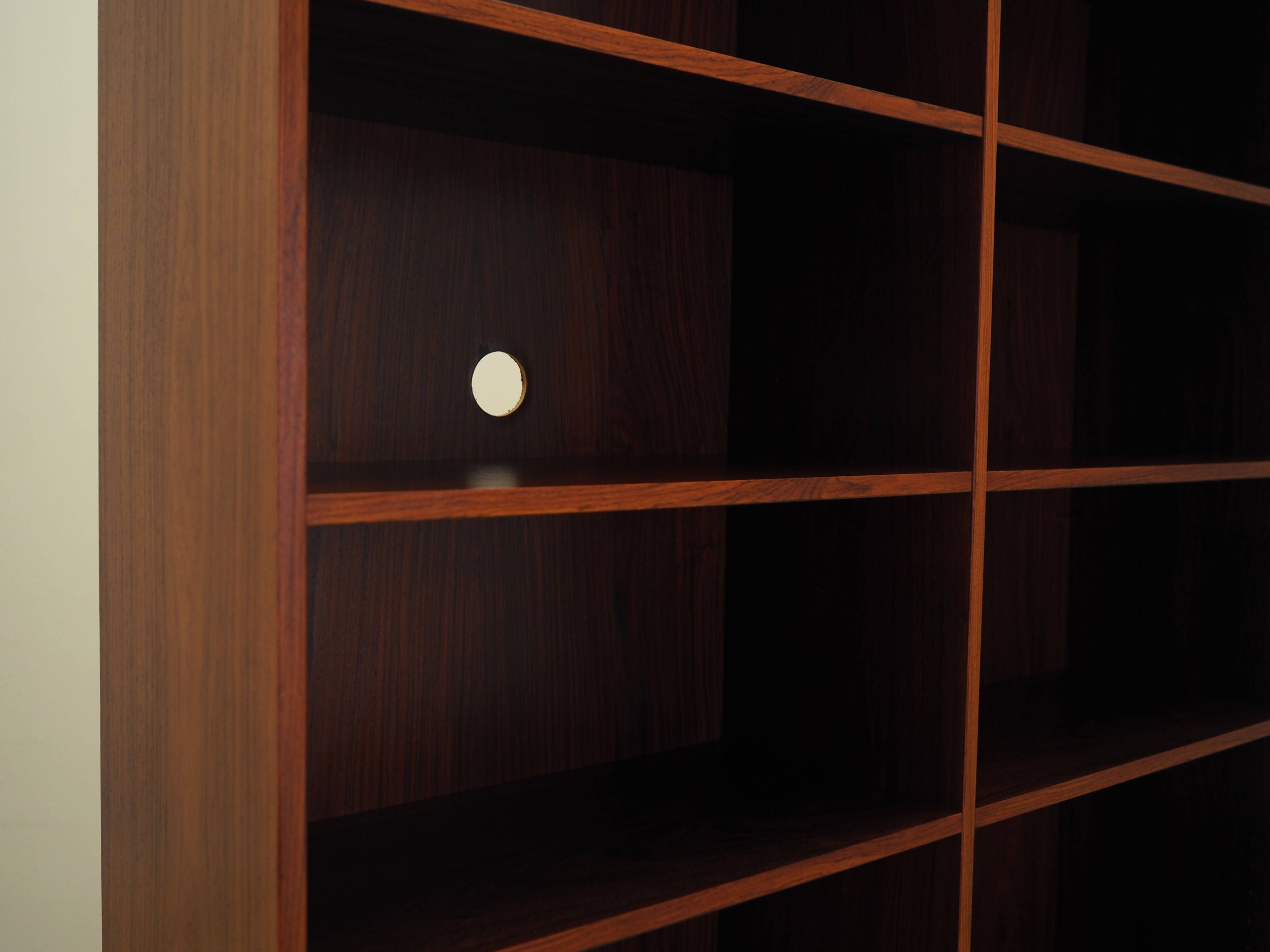 Rosewood bookcase, Danish design, 1970s, production: Denmark