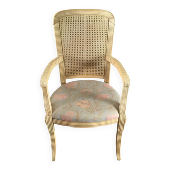 Fauteuil canné