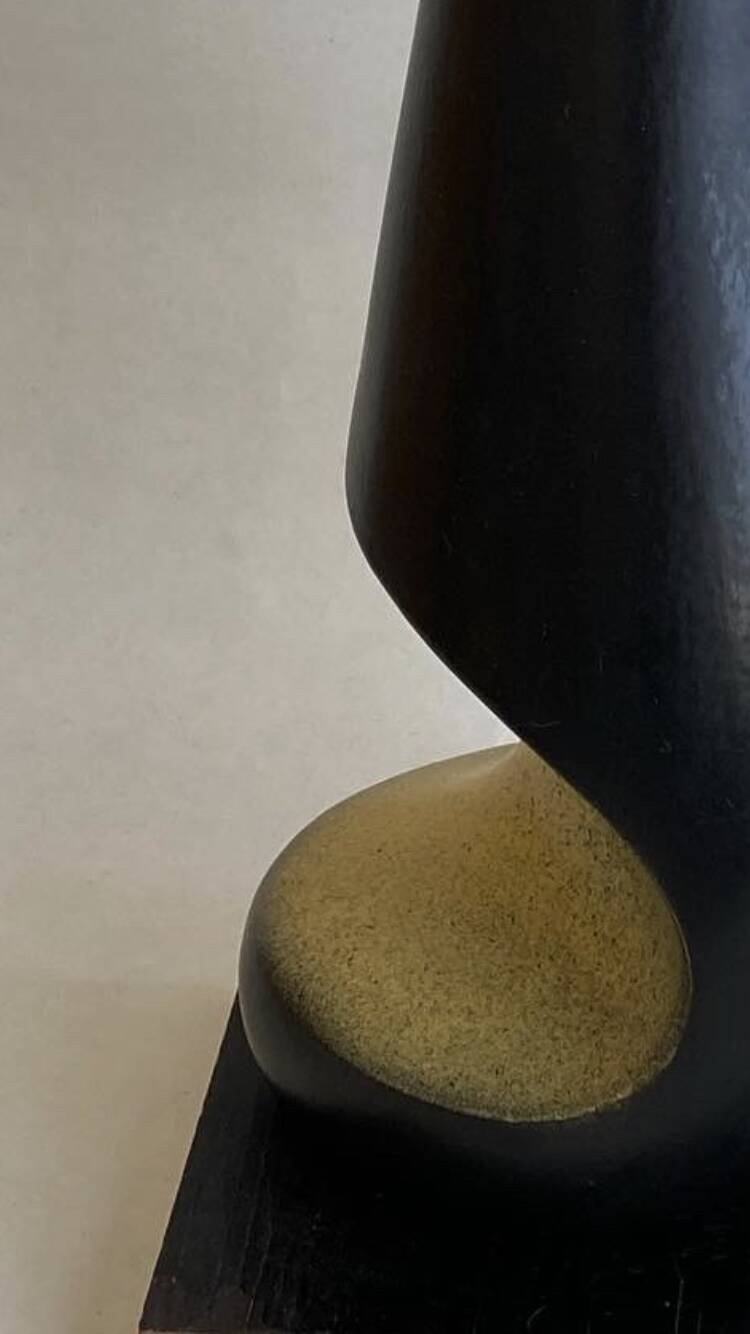 Vintage 1950s ceramic lamp base