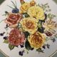 Franklin Mint plate, porcelain, Radiant Sunrise