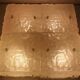 1960s Kalmar Franken Ceiling Lamp Ice Glass Design