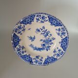 Six hollow plates in Gien's faience