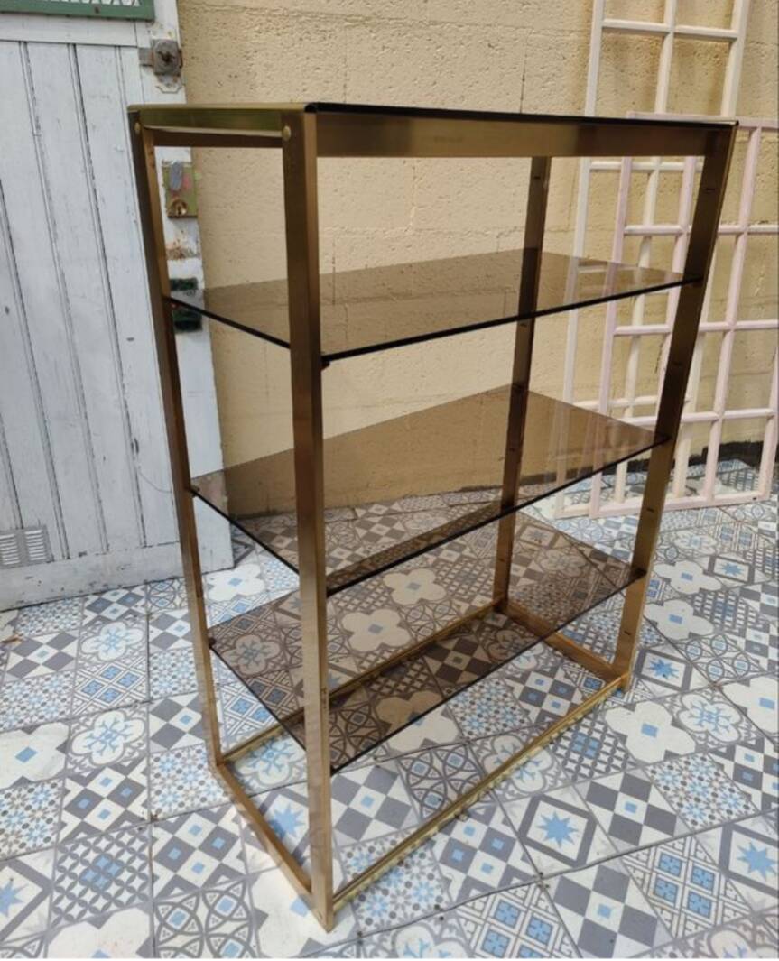 Vintage display cabinet bookcase