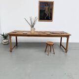 Table de ferme en hêtre XL