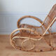 Rattan rocking chair