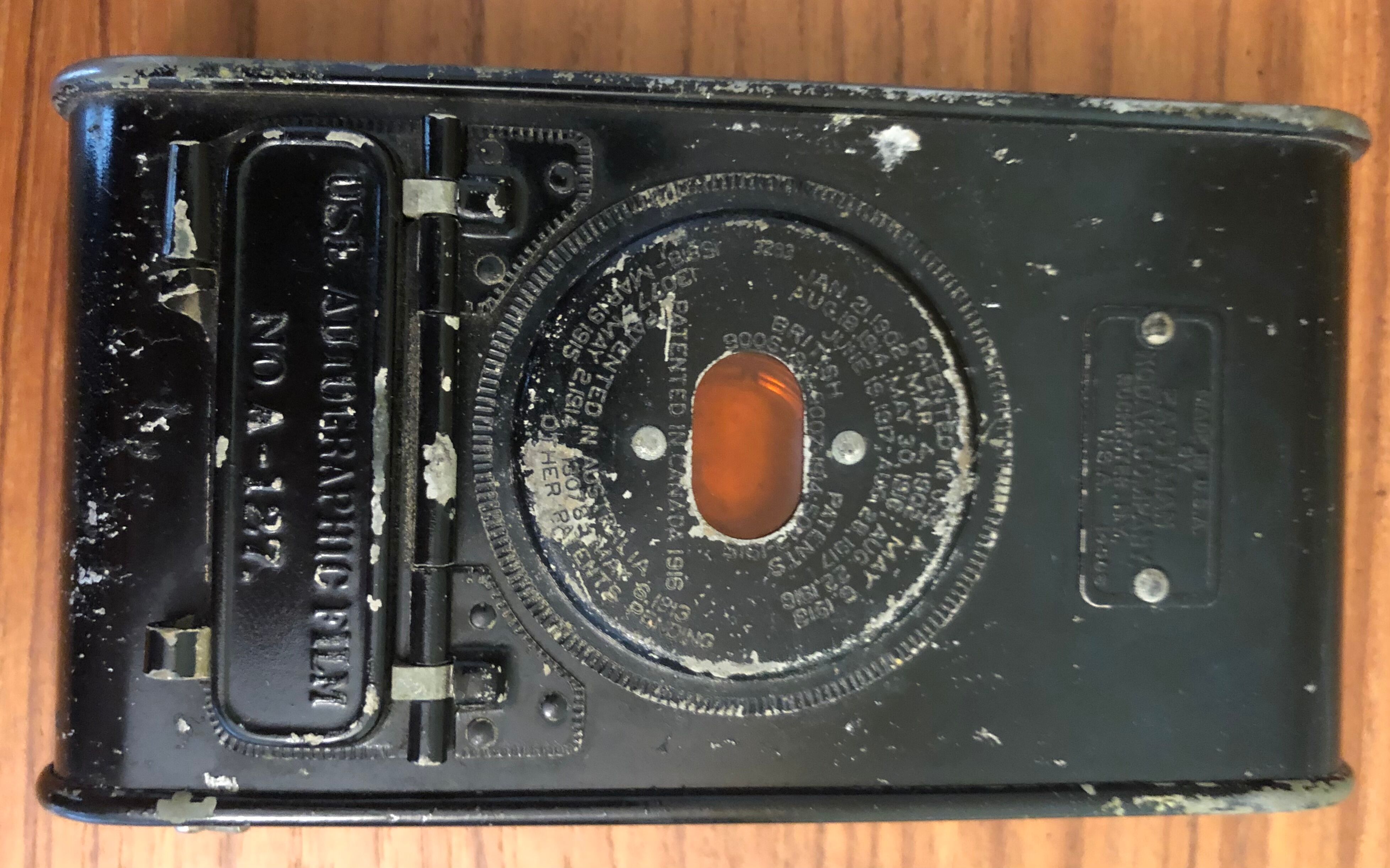 Kodak ball 1913 bellows camera