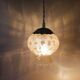 nomadic tulip amber striped lamp, retro chic