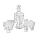 Carafe and glasses