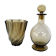 Lot vase and carafe