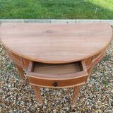 Half moon console